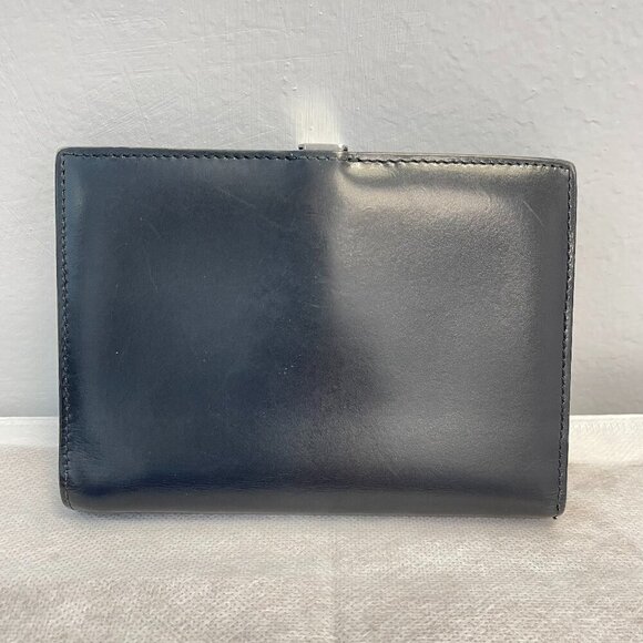 GUCCI Vintage Black Leather Notebook Cover - Preowned - Picture 8 of 10